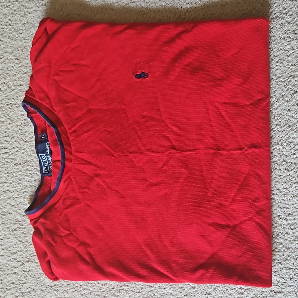 Mens Polo Shirt size Large